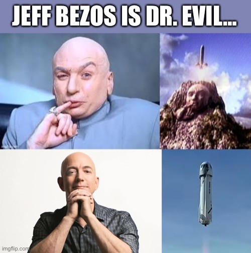 Джефф Безос это доктор Зло